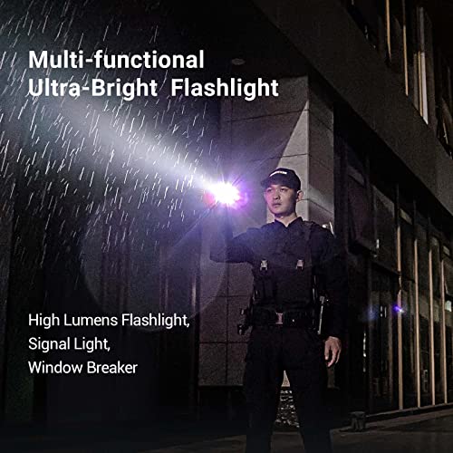 Nextorch 3000 Lumens Rechargeable Multi-Light Source Type-C Usb Mini Led Flashlights Compact Edc Warning Torch P84 #TOP2