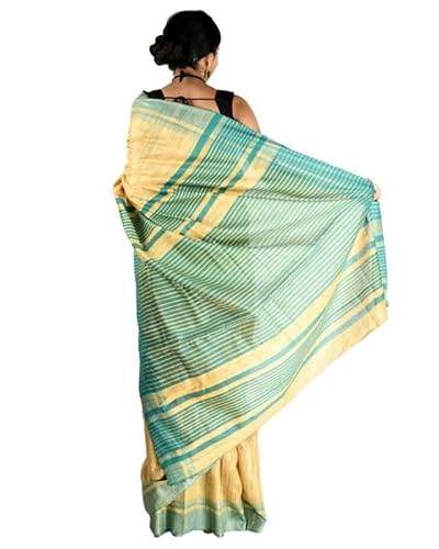 Couture Mania tussar silk saree in tussar silk – image 3