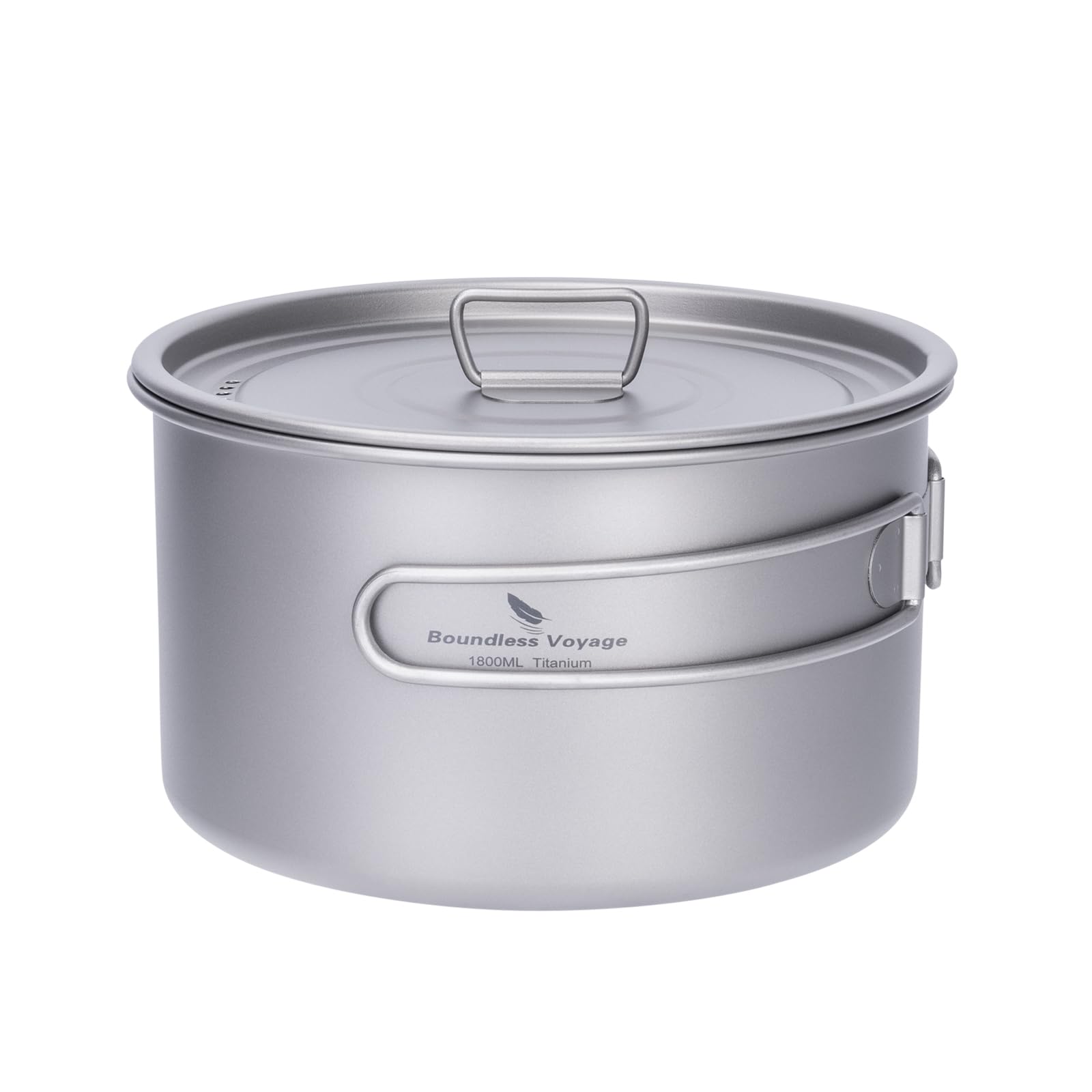 Boundless Voyage® Boundless Voyage Titanium Pot Portable Camping Cookware