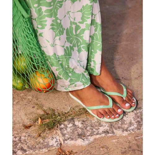 Roxy Viva FlipFlops for Women Sandalen Frauen 37 Grün – Ansicht 2