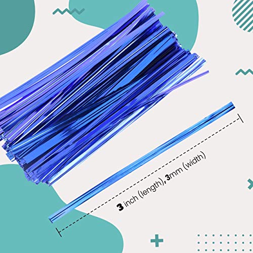 1200pcs 4” Metallic Twist Ties - Image 4