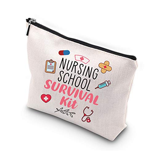 WCGXKO Nurse Gift Nurse Cosmetics Gift Nursing School Survival kit Gift for RN CNA LPV BSN LVP (NURSING SCHOOL)