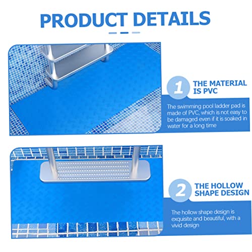 Alfombrilla antideslizante para escalera de piscina 90x23 cm miniatura 2
