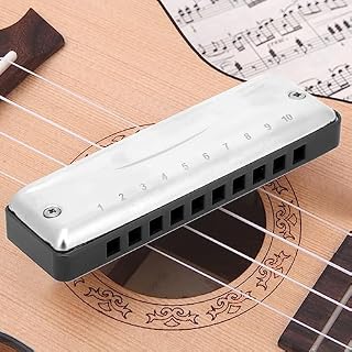 Harmonica, D Key Harmonica, Structure Compacte Bonne Résistance à l’eau Durable Longue Durée de Vie pour les Musiciens Professionnels Débutants Musical (Noir) - Les Beatles, Paul McCartney, John Lennon, RIngo Starr, George Harrison Harmonica, D Key Harmonica, Structure Compacte Bonne Résistance à l'eau Durable Longue Durée de Vie pour les Musiciens Professionnels Débutants Musical (Noir) – Image 5