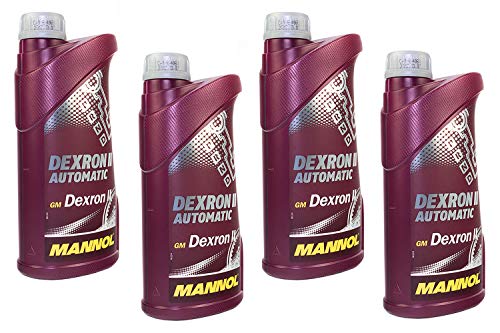 MANNOL Getriebeöl Dexron II Automatik 4 Liter Getriebe Öl Automatiköl Oel