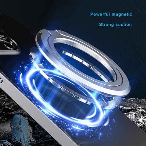 Soporte para dedos MagSafe con imán fuerte de alta resistencia y anillo extraíble 3