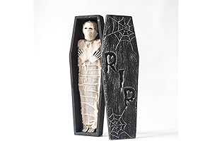 27-Inch Halloween Mummy Coffin