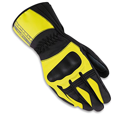Spidi Motorcycle Gloves Voyager Glove, Yellow Fluo, M - B51-486