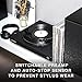 Victrola Hi-Res Black Turntable - aptX Adaptive, aptX HD, Bluetooth Streaming, Wired RCA Output, Aluminum Tonearm (Black)