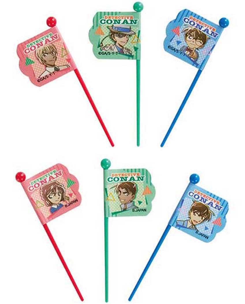 Amazon｜バンダイ 名探偵コナン お弁当 ピックス 12本入 2.4×6.7×0.5cm