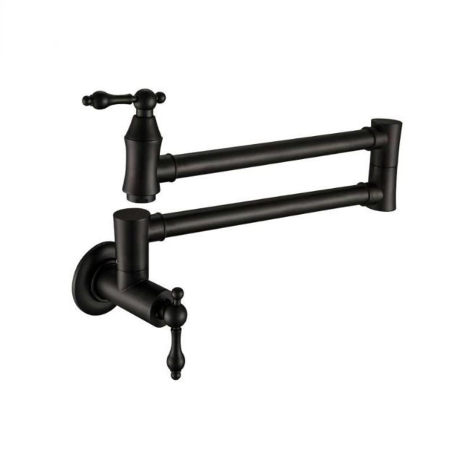 Robinet mural pliable de cuisine pour remplir facilement les grandes marmites