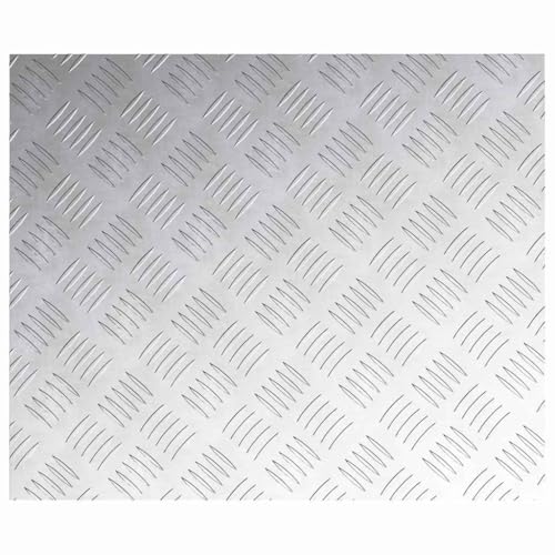Plaques de protection en aluminium 60x50cm durables et résistantes argent - 5