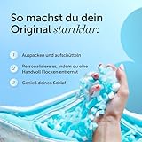 Cloudpillo Kopfkissen 40x80 cm – Ergonomisches Memory-Foam-Kissen für Seitenschläfer...
