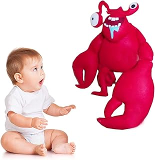 Garten of Banban 4 Admiral Krusty,11.8in Admiral Krusty Plush Garden of Ban ban Plushies Toys, Soft Stuffed Animal Figure Doll for Kids (Red)