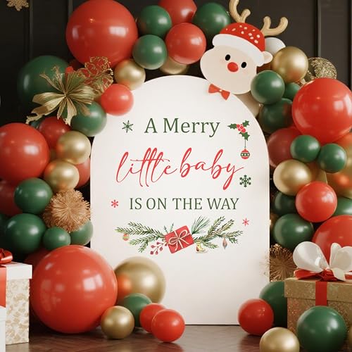 Adorno decorativo Baby Shower A Merry Little Baby miniatura 5