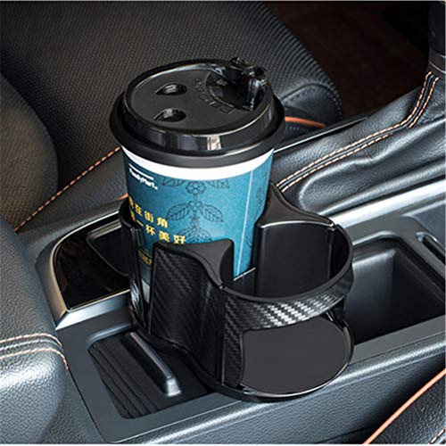 Support De Tasse De Boisson De Voiture pour Le Support De 2 Tasses, Boisson Non Alcoolisée Multifonctionnelle Peut Support De Stockage Réglable De Cendrier De Support De Bouteille De Café - Image 3