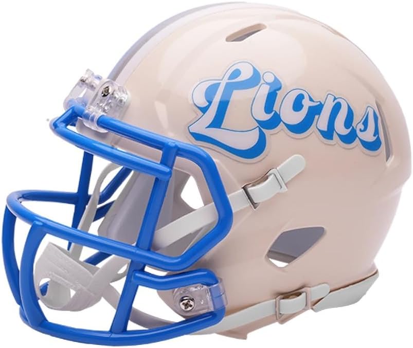 Riddell Detroit Lions Retro Collection NFL Mini Helmet