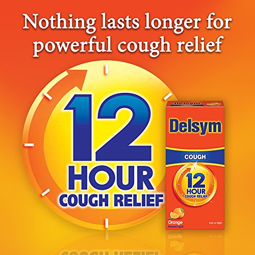 Delsym 12 Hour Cough Suppressant Liquid-Orange-5 Oz #TOP3