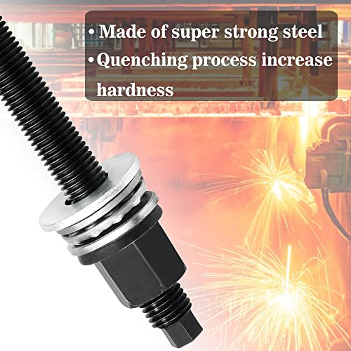 Crank Pulley Installer For Ls Harmonic Balancer Puller Compatible With Gm 1997-Up Ls1 Ls V8 Engines Crankshaft Installation With Thrust Bearing #TOP4