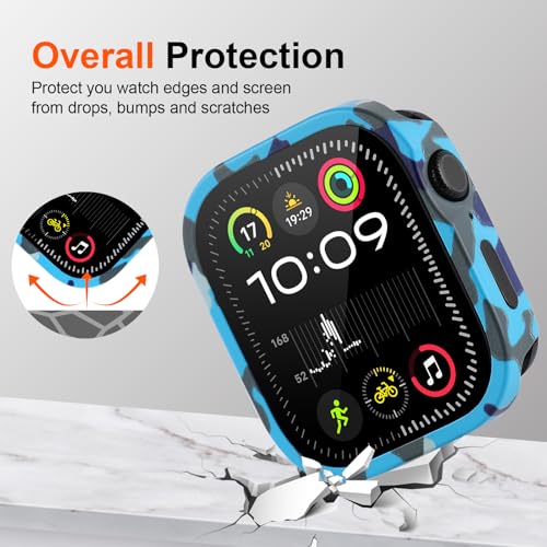 Coque Apple Watch 45 mm antichoc rigide verre trempé iWatch