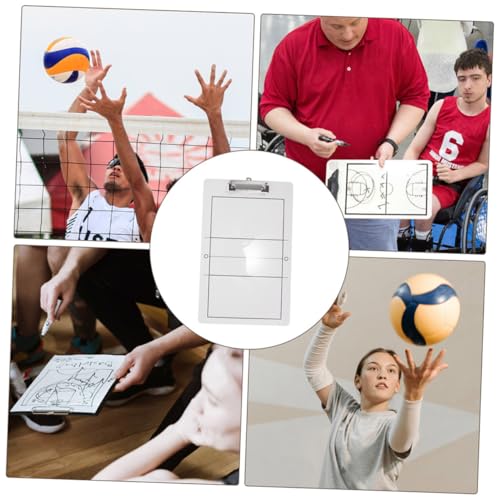 Ganazono 2pcs tablero para entrenamiento de voleibol portátil miniatura 4