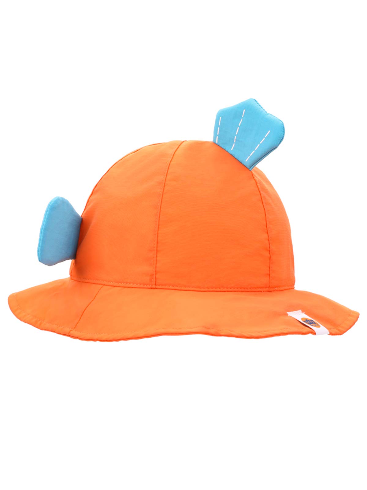 Azue Sombrero de sol para bebés y niños, UPF 50+, sombrero de verano transpirable para niños de 1 a 7 años, pez dorado, M (2-3 años)