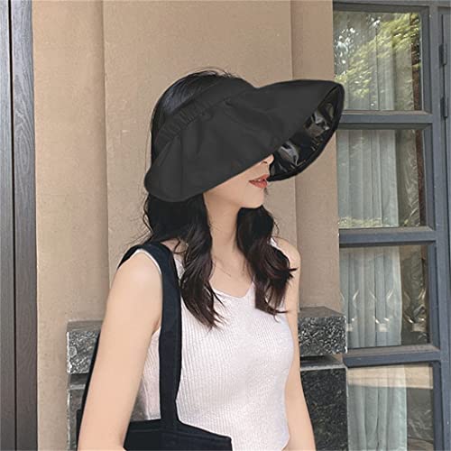 Visière chapeau de soleil femme été pour visage protection cyclisme outdoor à toit ouvert