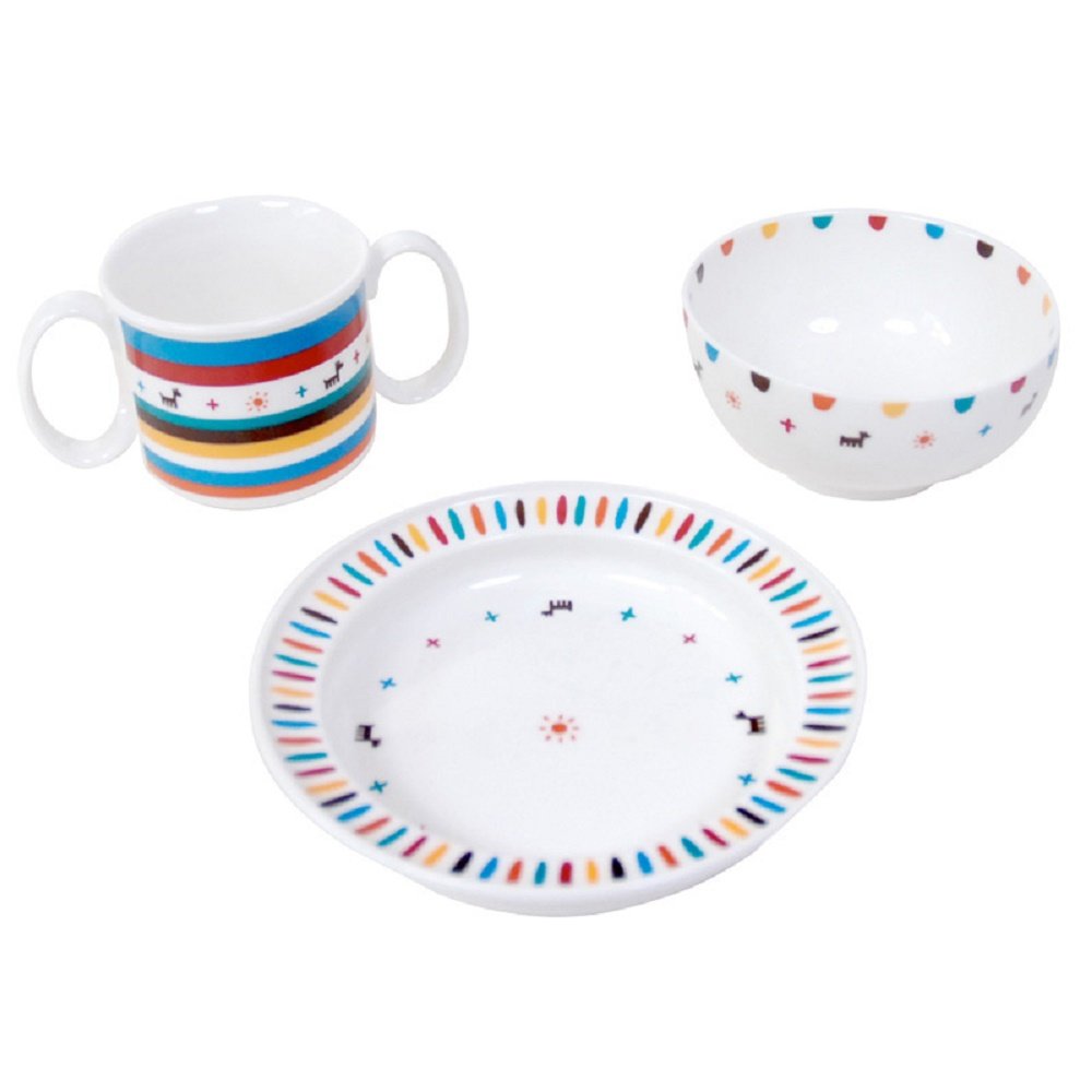 Bobo Happy Meal Set 8123 : l'assiette ventouse antidérapante contre le gaspillage