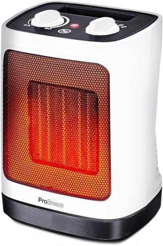 Pro Breeze Radiateur soufflant Céramique 2000 W - Chauffage d'app...