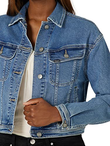 Lee womens Legendary Cropped Jean Jacket3