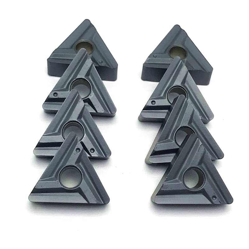 10 piezas TNUX160408R LT10 insertos de carburo para torno CNC miniatura 2