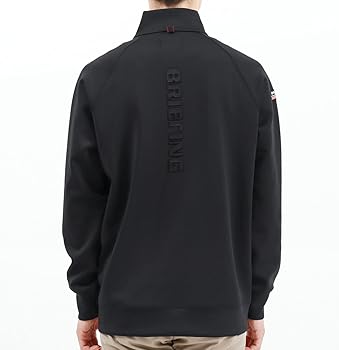 Amazon | [ブリーフィング] BBG223M06 MS 3D LOGO HALF ZIP メンズ 3D