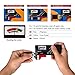 4 Pack Battery Tester, Universal Battery Checker for AA/AAA/C/D / 9V / 1.5V Button Cell Batteries