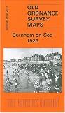 burnham seafront  Burnham-on-Sea 1929: Somerset Sheet 25.15 (Old Ordnance Survey Maps of Somerset)