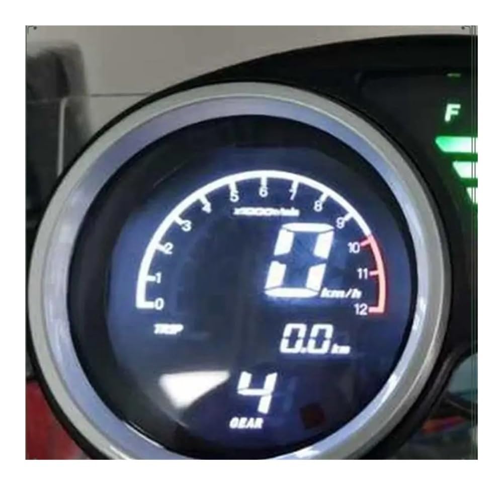Velocímetro Digital para motocicleta, velocímetro, tacómetro y | Odómetro digital universal para motocicleta, velocímetro, tacómetro y medidor con luz nocturna.