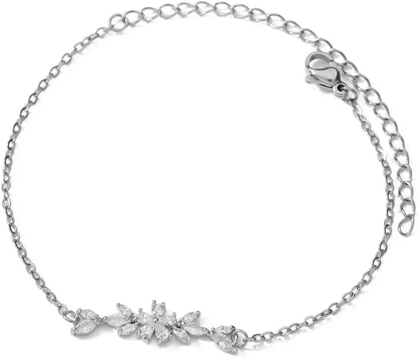 Fashionable and Flower Handmade Zirconia Highlighting Flower and Patterns for Women Luxurious Fas