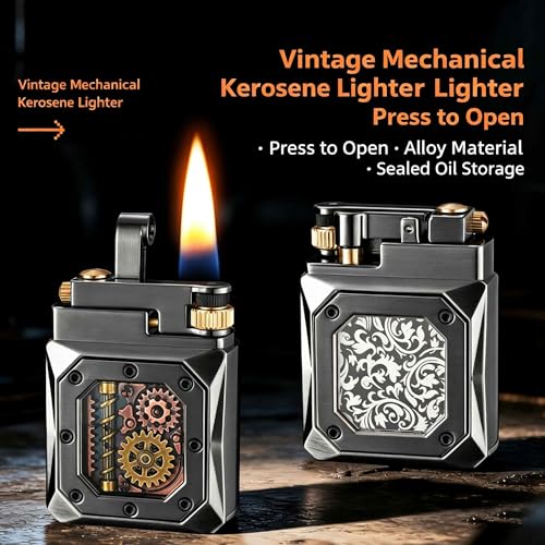 Encendedor de queroseno recargable para camping e iluminación de velas 3