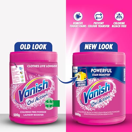Image of Vanish Oxi Action Stain Remover 500 Grams