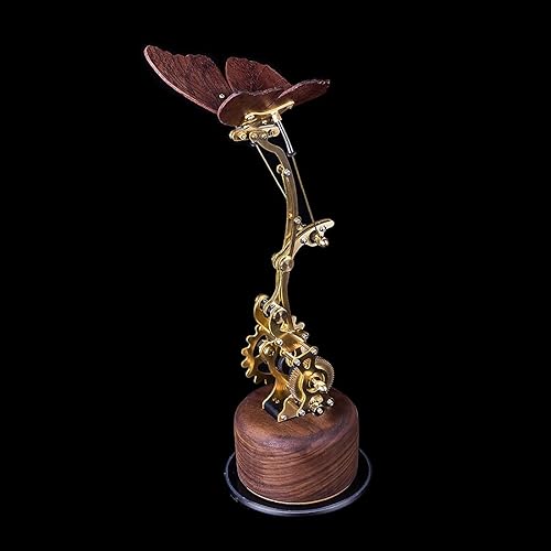 Miniatura 3 de Rompecabezas de metal 3D dinámicos con diseño de mariposa voladora, rompecabezas punk 3D, regalos de cumpleaños de Navidad para niños y adultos