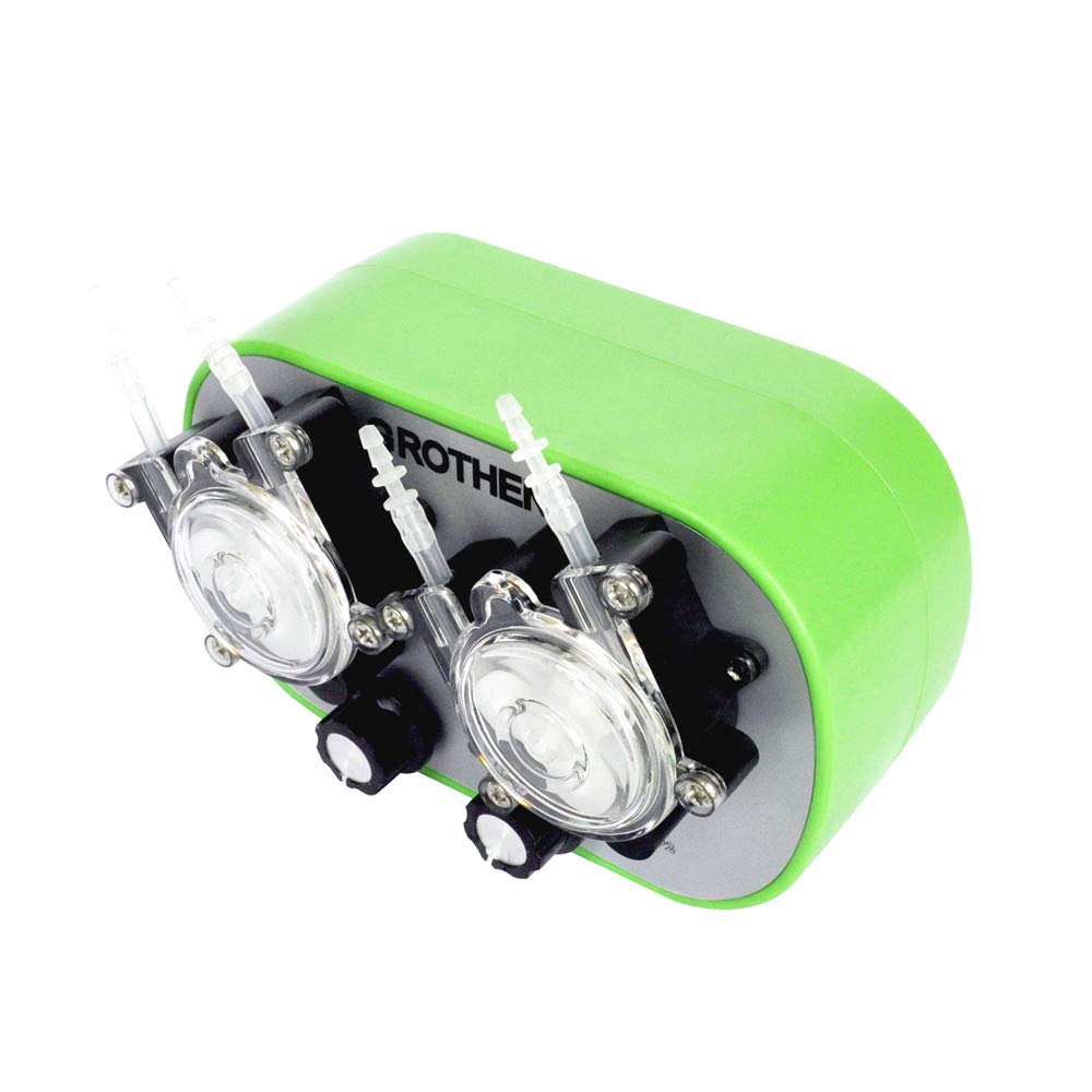 ¿Nuevos tamaños? Bomba dosificadora de 12 V CC con Velocidad Variable y Gran caudal. Bomba peristáltica para Laboratorio de acuarios al vacío. Análisis con 2 Cabezales de Bomba.