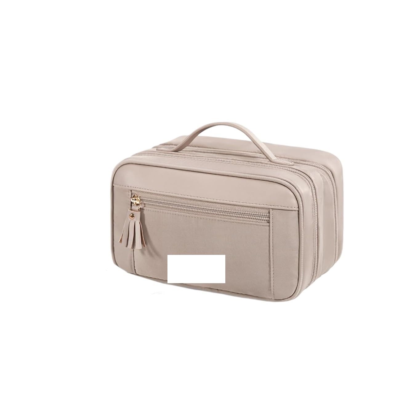 RUVOO Portátil para Viaje Bolsas Bolsa de cosméticos de Viaje, Bolsa de cosméticos portátil de Boca Ancha, Bolsa de Almacenamiento, Bolsa de Aseo Organizador Maquillaje(Blue,Pink,Black)