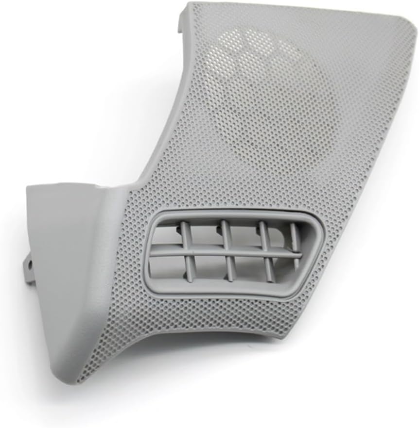 LHD Car Front Dashboard Left Right Side Air Vent Speaker Grille Cover Compatible E Class W210 1995-2002 E320 E430 E55(Gray L)