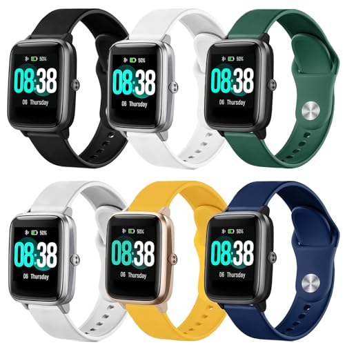 Bracelet sport pour montre Veryfitpro ID205L IDW15 SW021 et Uwatch3 19mm