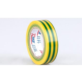 VMS INDIA 20m High Viscosity Flame Retardant PVC Electrical Insulation Tapes Multi