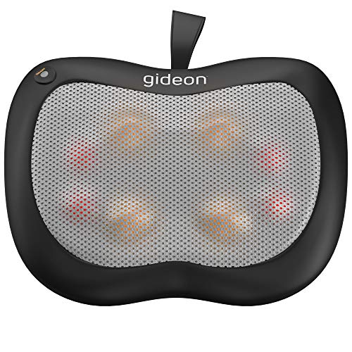 Shiatsu Back Massager by Gideon Deep Kneading Seat Cushion Dual Motor Design