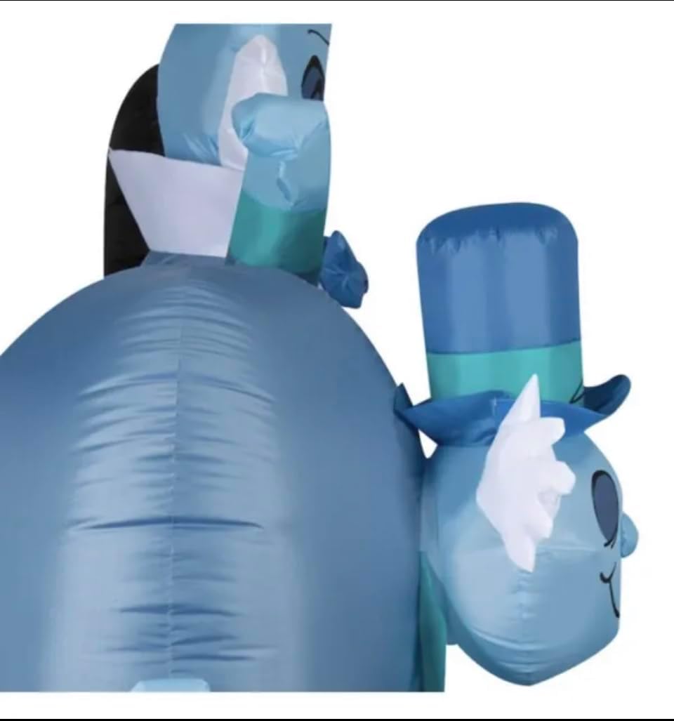 The Haunted Hitchhiking Mansion Ghosts Halloween Inflatable by Gemmy Inflatable