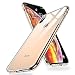 Produktbild Humixx iPhone XS Max Hülle,Hochwertigem 9H Gehärtetem Anti-Gelb Glas Rückseite mit Soft TPU Weich Rahmen Schutzhülle,Crystal Clear Handyhülle,Anti Kratzer Transparent Hülle für iPhone XS Max - Klar