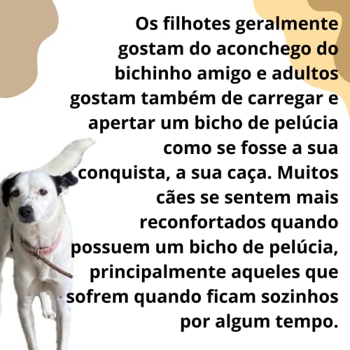 Brinquedo Pelúcia Macaco Amigão Apito Para Cachorro Pet