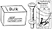 HANDIMAN MARINE Stainless Steel Phillips Oval Head Machine Screw 8-32X1, Pack of 10