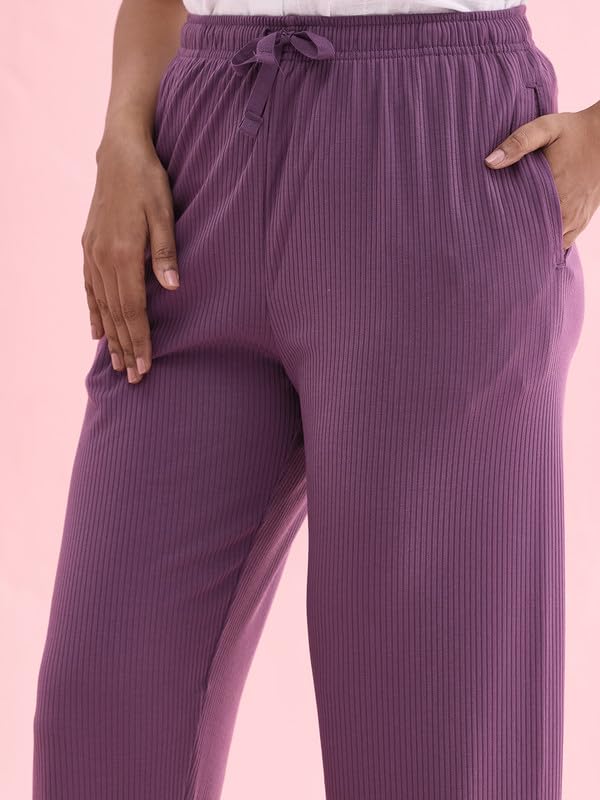 Image of GO Colors Women Rib Pant